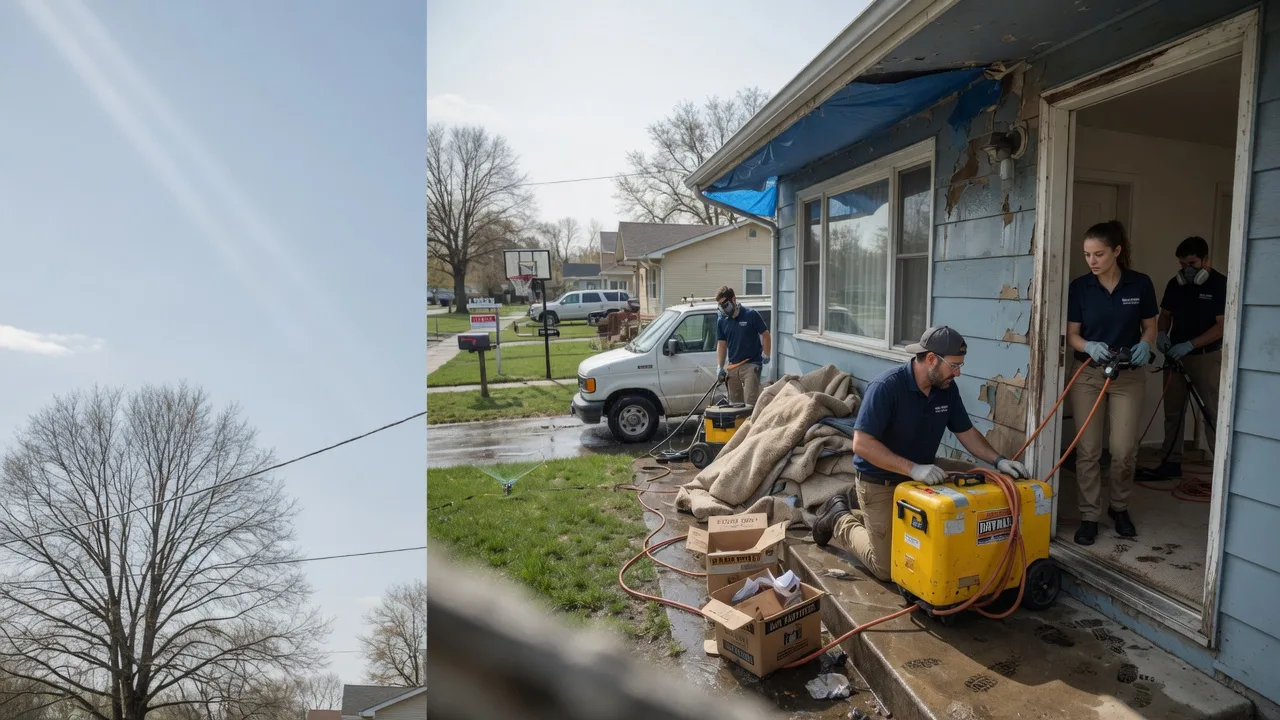 Basement Flood Cleanup in Baltic, OH near me